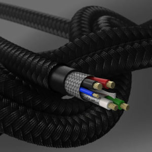 כבל חזק לאייפון 3 מטר אוטרבוקס מקורי USB to USB-C שחור