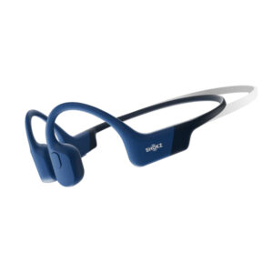 אוזניות עצם אלחוטיות Shokz OpenRun Mini קומפקטיות עמידות במים כחול