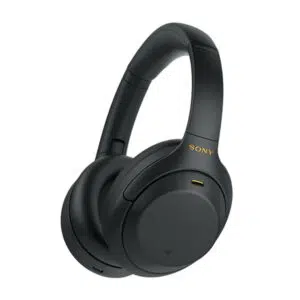 אוזניות אלחוטיות עם ביטול רעשים Sony WH-1000XM4 Wireless Noise-Canceling Headphones צבע שחור סוני