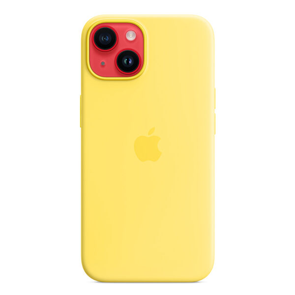 כיסוי מקורי לאייפון 14 צהוב קנרי