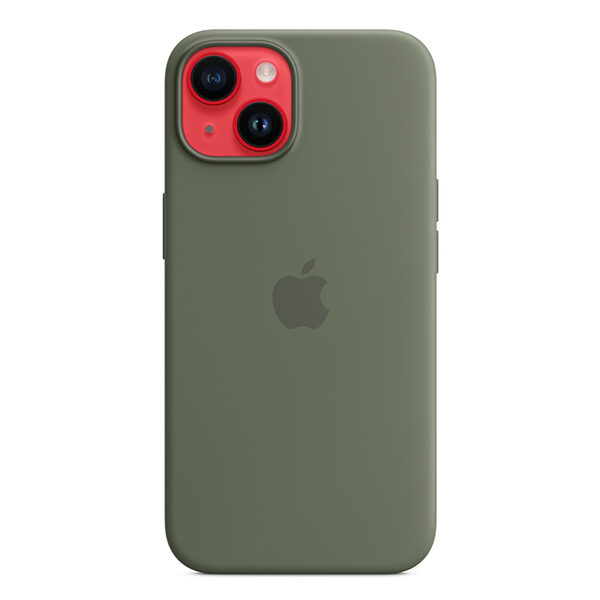 כיסוי מקורי לאייפון 14 ירוק זית