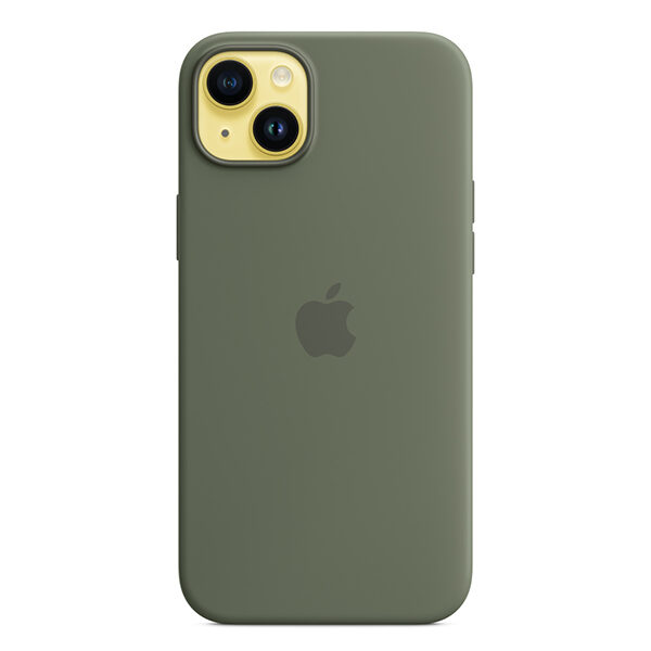 כיסוי מקורי לאייפון 14 פלוס ירוק זית