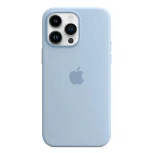 כיסוי לאייפון 14 פרו מקס מקורי כחול שמיים סיליקון תומך MagSafe