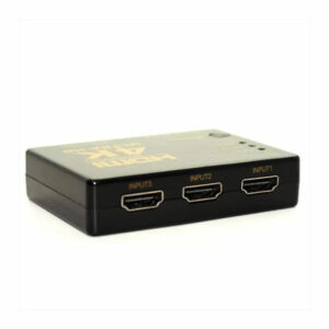 מפצל 3 כניסות HDMI לאחת עם שלט אלחוטי Gold Touch 4K Switch 1 To 3