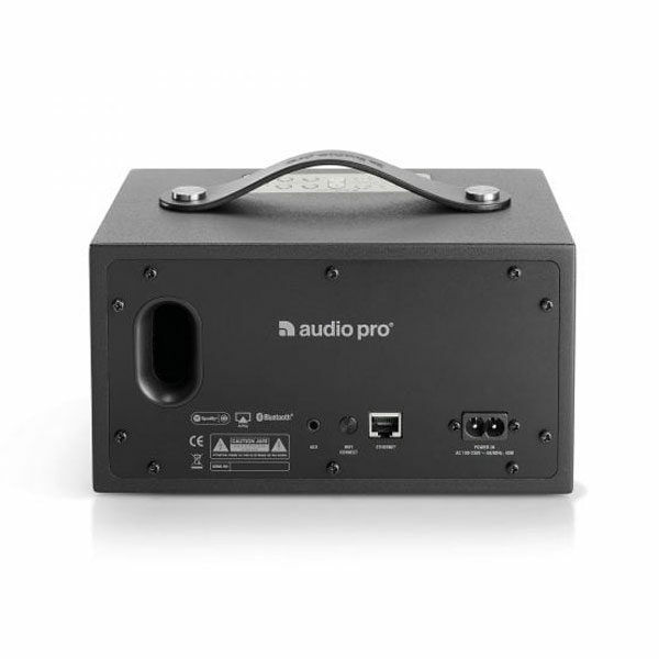 רמקול נייד Audio Pro Addon C3 שחור עם מבנה קומפקטי וסאונד עוצמתי