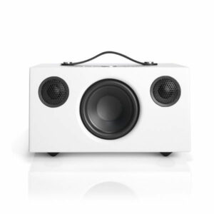 רמקול נייד Audio Pro Addon C5 MKii לבן עם מבנה קומפקטי וסאונד עוצמתי