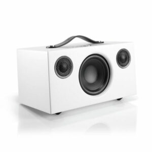 רמקול נייד Audio Pro Addon C5 MKii לבן עם מבנה קומפקטי וסאונד עוצמתי