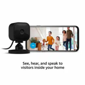 מצלמת אבטחה פנימית Blink Mini Indoor Cam Security שחור