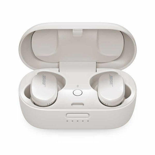 אוזניות Bose QuietComfort אלחוטיות עם סינון רעשים מובנה לבן