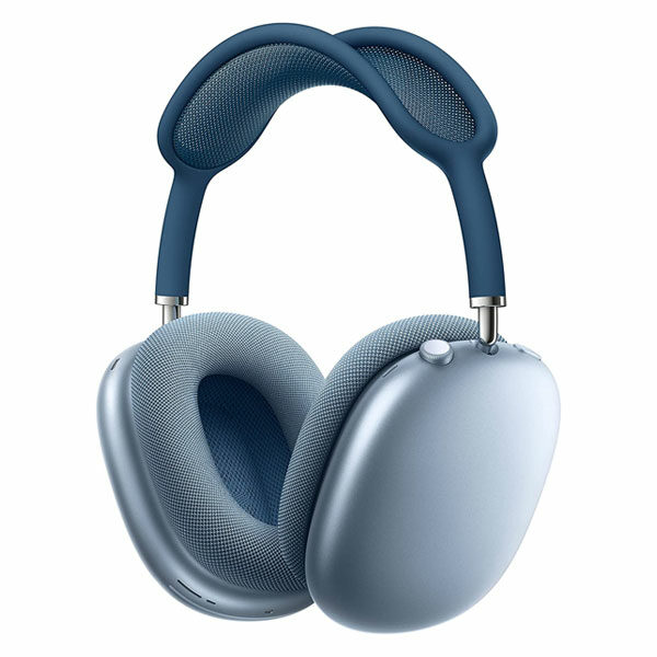 AirPods Max כחול אוזניות אלחוטיות עם סינון רעשים מובנה