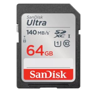 כרטיס זיכרון 64 ג'יגה SanDisk Ultra SDXC UHS-I Class-10