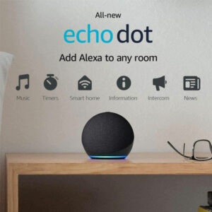 רמקול חכם Amazon Echo Dot 4th Gen 2020 שחור