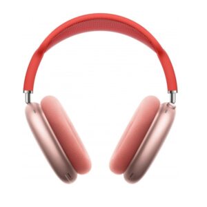 Airpods Max אוזניות מקוריות אפל אלחוטיות עם סינון רעשים מובנה ורוד