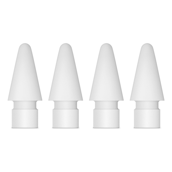 חבילת 4 חודים לעט אייפד מקוריים אפל | Apple Pencil Tips