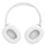 אוזניות אלחוטיות JBL Tune 770NC בצבע לבן | סינון רעשים, סאונד JBL Bass וסוללה ל-70 שעות