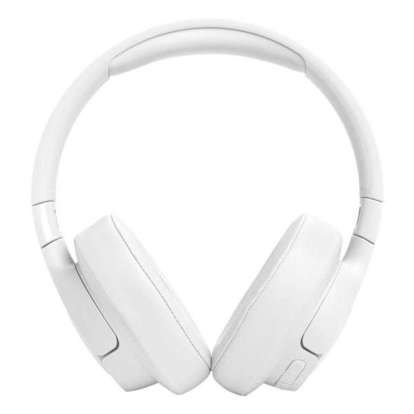 אוזניות אלחוטיות JBL Tune 770NC בצבע לבן | סינון רעשים, סאונד JBL Bass וסוללה ל-70 שעות