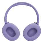 אוזניות אלחוטיות JBL Tune 770NC בצבע סגול | סינון רעשים, סאונד JBL Pure Bass וסוללה ל-70 שעות