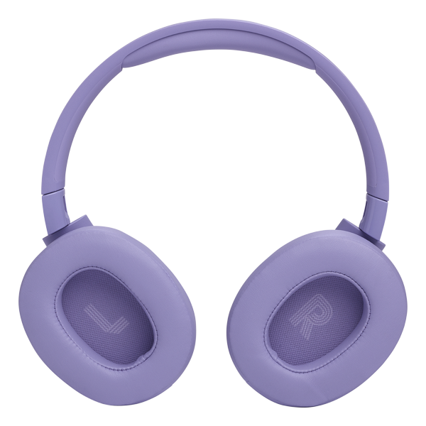 אוזניות אלחוטיות JBL Tune 770NC בצבע סגול | סינון רעשים, סאונד JBL Pure Bass וסוללה ל-70 שעות