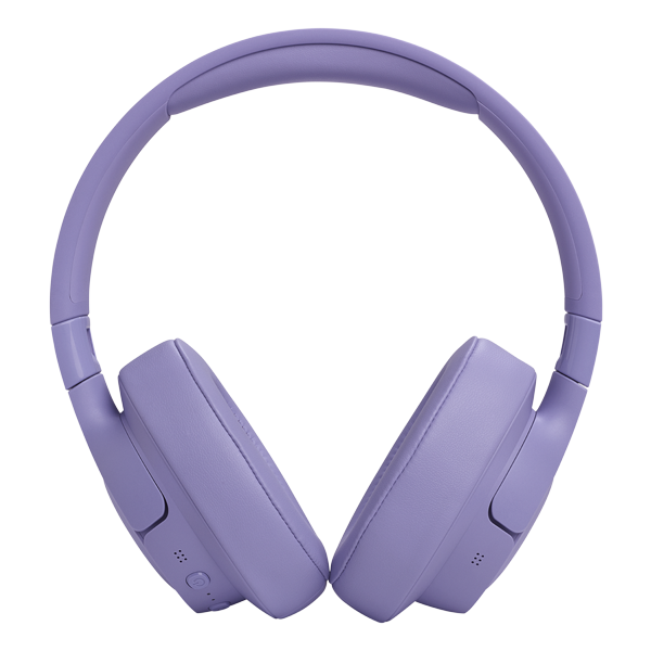 אוזניות אלחוטיות JBL Tune 770NC בצבע סגול | סינון רעשים, סאונד JBL Pure Bass וסוללה ל-70 שעות