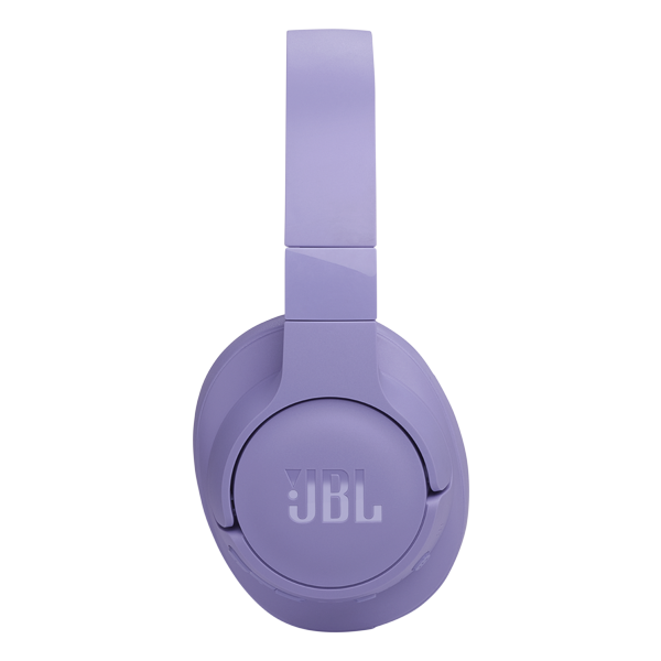אוזניות אלחוטיות JBL Tune 770NC בצבע סגול | סינון רעשים, סאונד JBL Pure Bass וסוללה ל-70 שעות