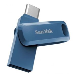 דיסק און קי זיכרון נייד Sandisk Ultra Dual Drive Luxe Usb Type C כחול