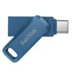 דיסק און קי זיכרון נייד Sandisk Ultra Dual Drive Luxe Usb Type C כחול (4)