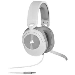 אוזניות גיימינג חוטיות Corsair Hs55 Stereo לבן (3)