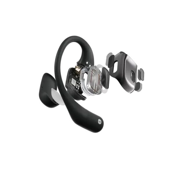 אוזניות עצם אלחוטיות Shokz Openfit לספורט שחור (2)