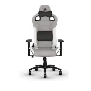 כיסא גיימינג בד Corsair אפור לבן (2)