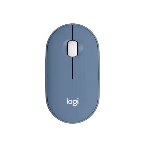 עכבר אלחוטי כחול Logitech Pebble M350 (4)