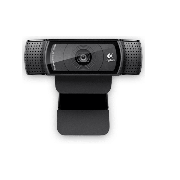 מצלמת רשת עם מיקרופון C920 Logitech 1080p Hd Pro Webcam Front