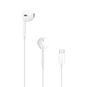 אוזניות מקוריות עם חיבור Type C לאייפון 15 | Apple Earpods | יבואן רשמי