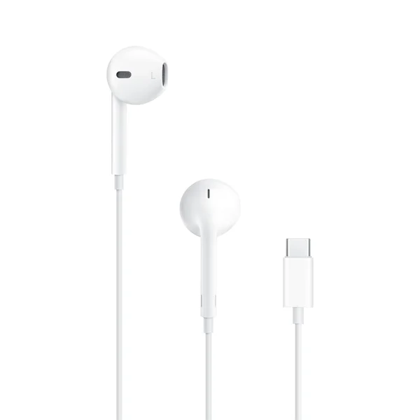 אוזניות מקוריות עם חיבור Type C לאייפון 15 | Apple Earpods | יבואן רשמי