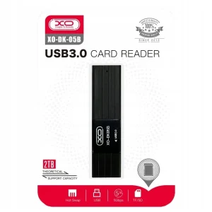 זכרון נייד Usb 3.0 עם תמיכה בקיבולת עד 2tb וקורא כרטיסי Sd ו Microsd מהיר | Xo Dk05b 1