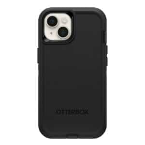 כיסוי לאייפון 15 פרו שחור OtterBox Defender תומך MagSafe