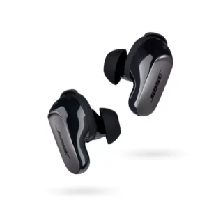 אוזניות אלחוטיות Bose QuietComfort Ultra שחור עם ביטול רעשים מתקדם