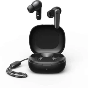 אוזניות אלחוטיות שחורות עם סאונד בס איכותי במיוחד | Anker Soundcore R50i