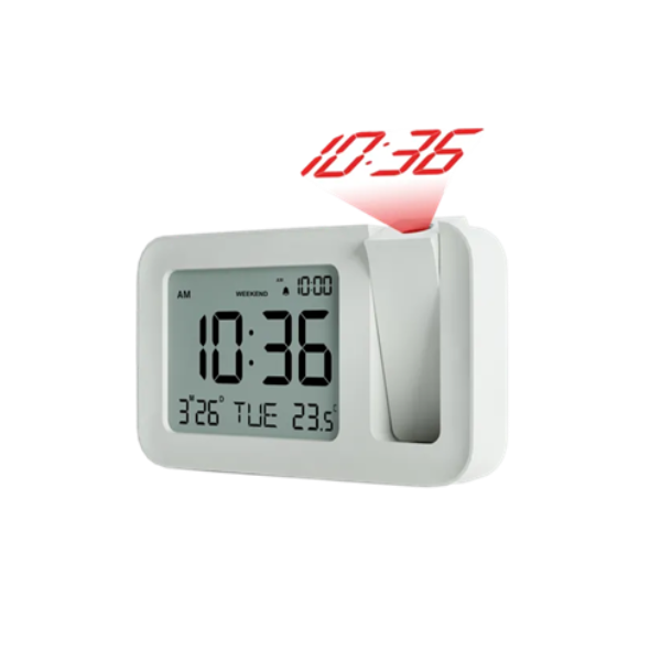 שעון מעורר דיגיטלי עם הקרנה ומסך מואר Miracase MPAC520