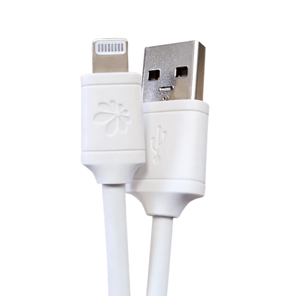 כבל USB-A לאייפון מאושר אפל 1.2 מטר Miracase לבן