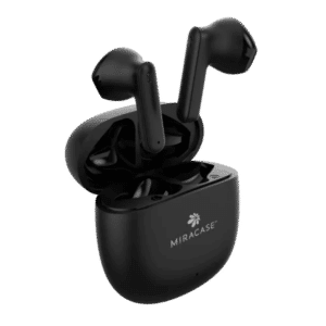 אוזניות אלחוטיות MTWS140 עם באס עמוק ואיכותי Miracase שחור
