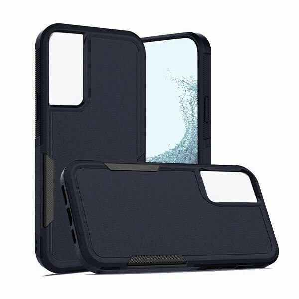 כיסוי לגלקסי A34 5G כחול חזק ועמיד שתי שכבות Combo Case