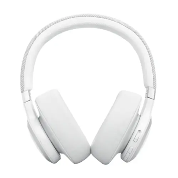 אוזניות אלחוטיות JBL Live 770NC עם חיי סוללה ארוכים צבע לבן