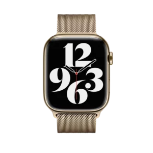 רצועת מתכת זהב מקורית ל Apple Watch Milanese Loop Band 42/44/45/49