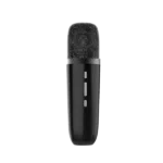 רמקול בלוטוס נייד עם מיקרופון לשירה Miracase MBTS880 שחור