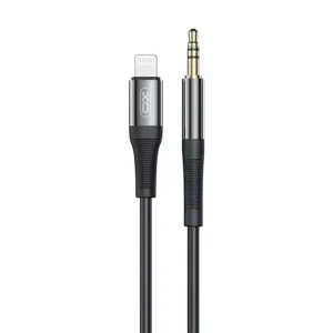 כבל מתאם מ Lighting לAUX שחור XO NB-R193A