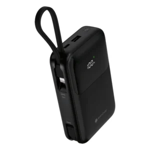 מטען נייד מהיר 20000mAh שחור עם תצוגת לד Miracase MPB20