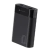 מטען נייד מהיר 10000mAh שחור עם תצוגת לד Miracase MMPB