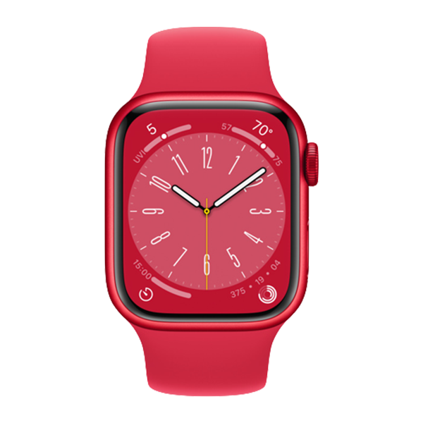 שעון חכם אפל Apple Watch Series 8 מידה 45mm אדום תומך GPS