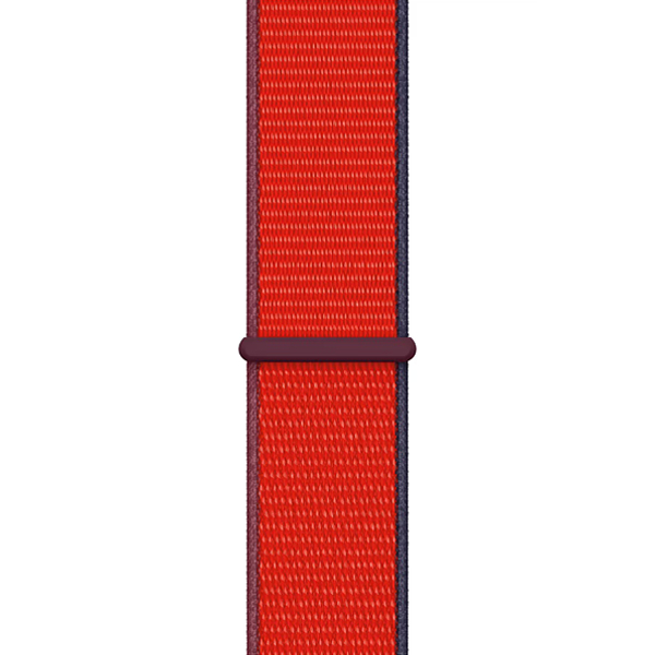 רצועה לשעון אפל 40 מ”מ מקורית אדום Apple Watch Red Sprot Loop - Small