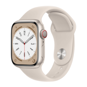שעון חכם Apple Watch Series 8 מידה 45mm זהב תומך GPS ו-Cellular